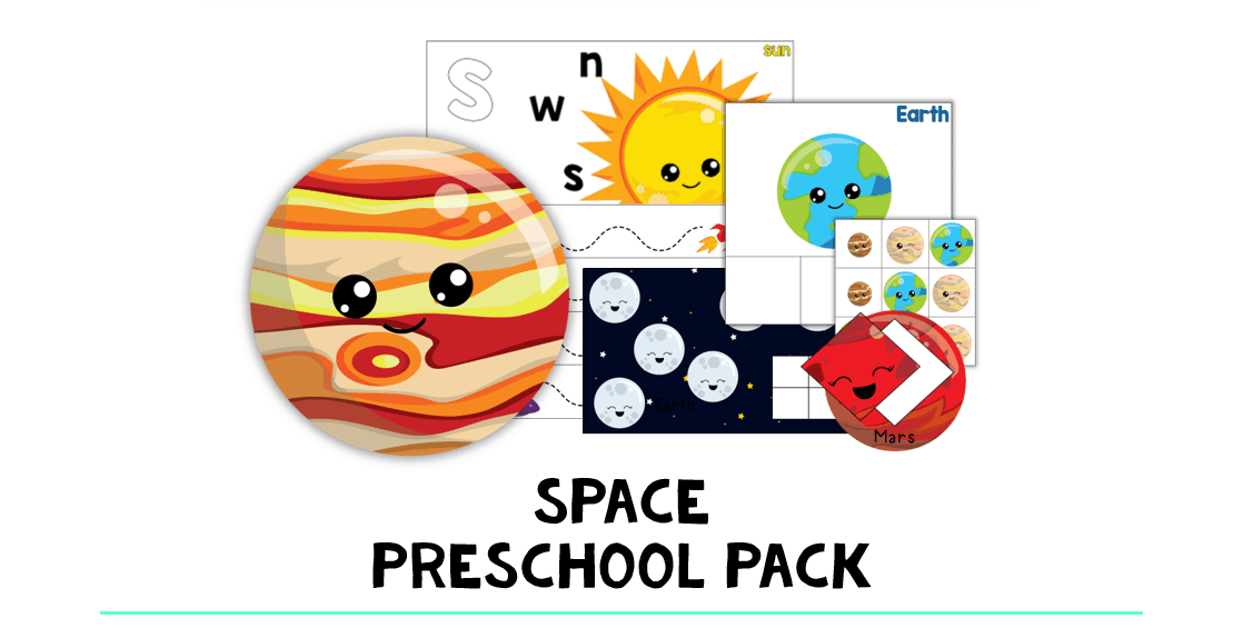 Space Themed Activities for Preschool : No-Prep - FluffyTots