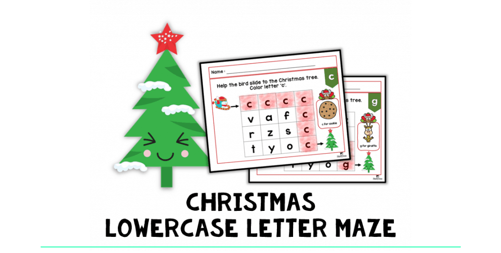 50+ Pages of Fun Christmas Pre-Writing Tracing Vertical Lines - FluffyTots