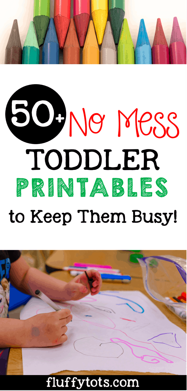 50  Free Toddler Printables FluffyTots