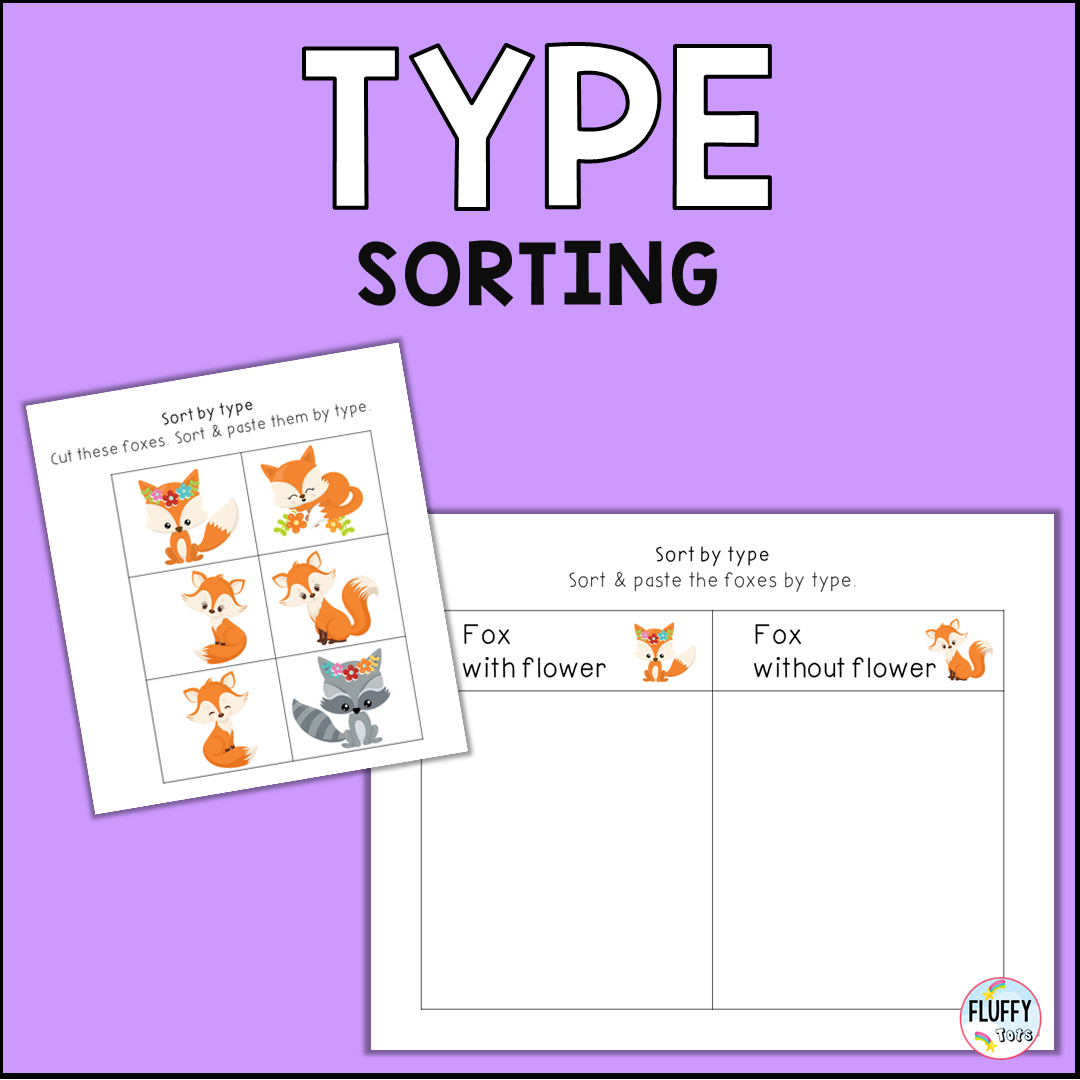 Preschool Printables Activities - FluffyTots